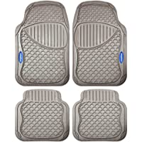 Goodyear GOD9022 Alfombra de Goma- 4 Piezas- Beige